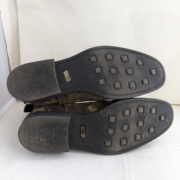 Anthropologie Camouflage Ankle Boots - Picture 8 of 11